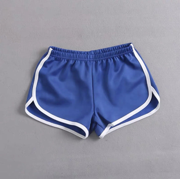 5 PACK-High Waist Drawstring Lounge Shorts Summer Casual Loose Fit Cotton Shorts For Women