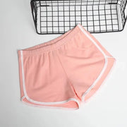 5 PACK-High Waist Drawstring Lounge Shorts Summer Casual Loose Fit Cotton Shorts For Women