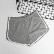 5 PACK-High Waist Drawstring Lounge Shorts Summer Casual Loose Fit Cotton Shorts For Women