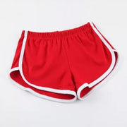 5 PACK-High Waist Drawstring Lounge Shorts Summer Casual Loose Fit Cotton Shorts For Women
