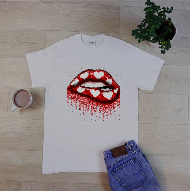 The Heart Kisses Graphic Tee