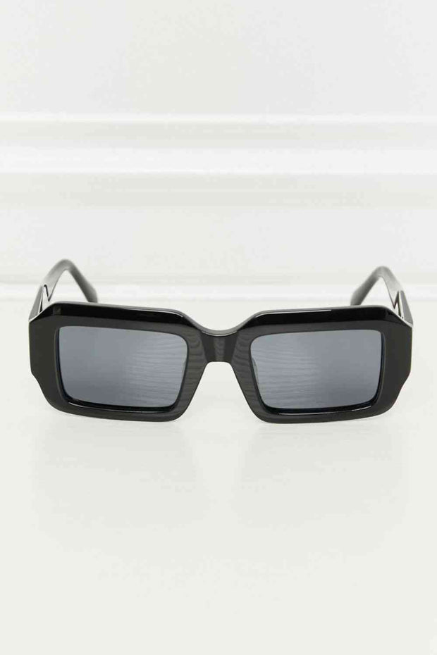 Rectangle TAC Polarization Lens Full Rim Sunglasses