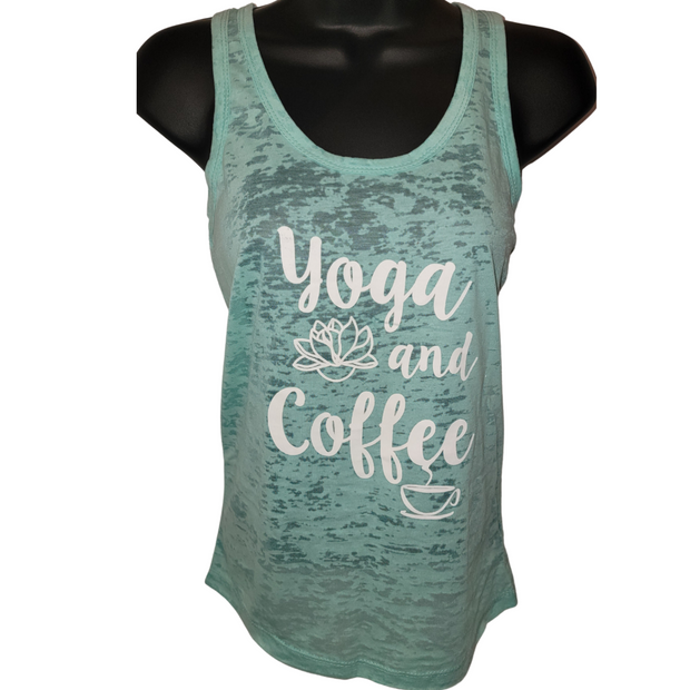 The Yoga & Coffee Graphic Tee